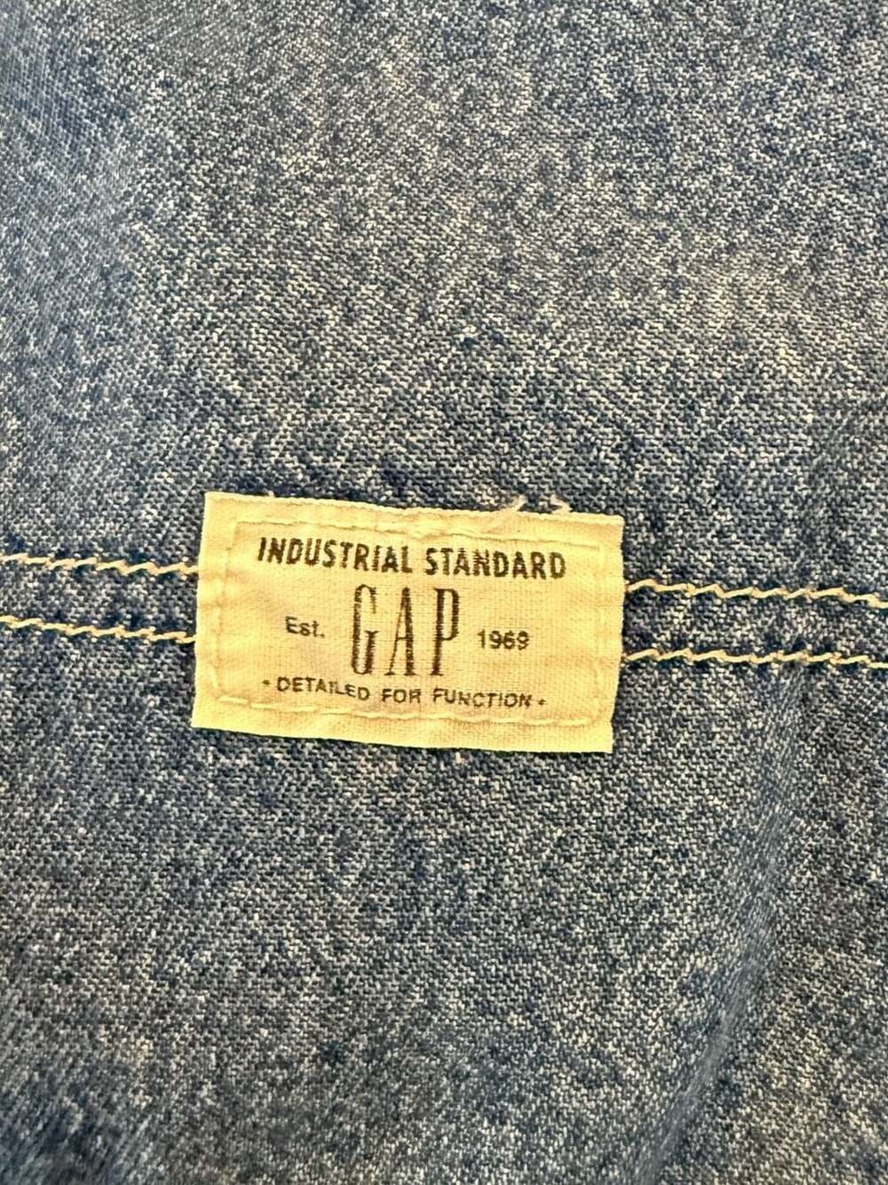 Vintage Baggy Gap Carpenter Jeans 35x32, measures 32x31 - Picture 5 of 8